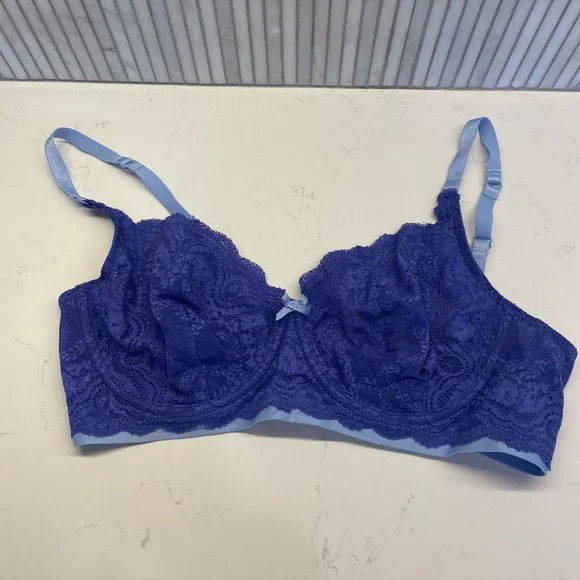 Heidi Klum Intimates Madeline Contour Bra in Royal Blue /‎ Vista Blue, 36DD /36E - Picture 2 of 6